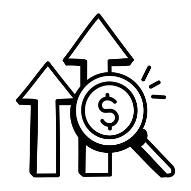 Finansal büyüme Basit tasarım