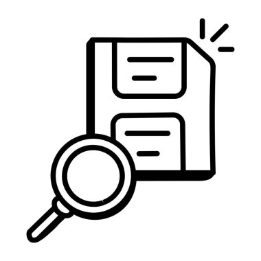 seo modern simgesinin vektör illüstrasyonu