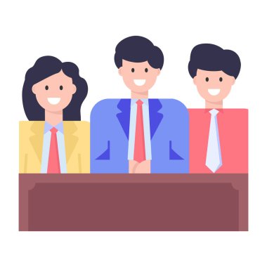 business people group simge vektör illüstrasyon tasarımı