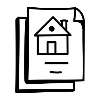 ev simgesi vektör illüstrasyonu