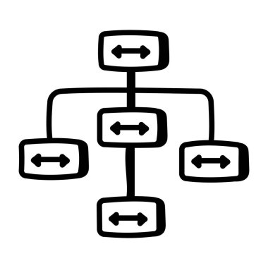 seo modern simgesinin vektör illüstrasyonu