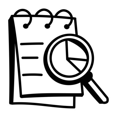 İş ve finans sektörü simgesi. vektör illüstrasyonu