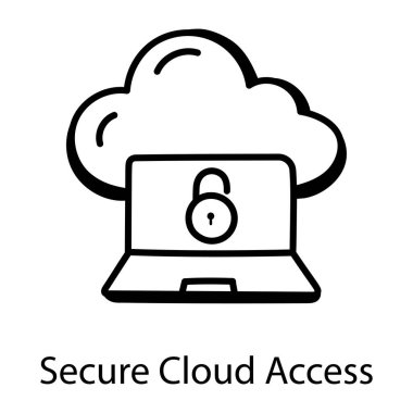 Bulut hesaplama. Web simgesi