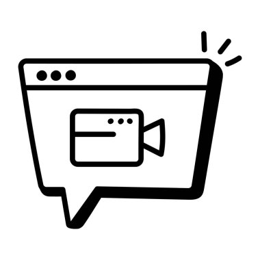 Ağ simgesi. vektör illüstrasyonu