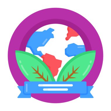 toprak küresi web simgesi vektör illüstrasyonuName 