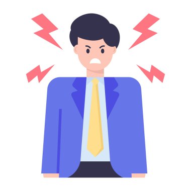 Üzgün iş adamı ağlıyor