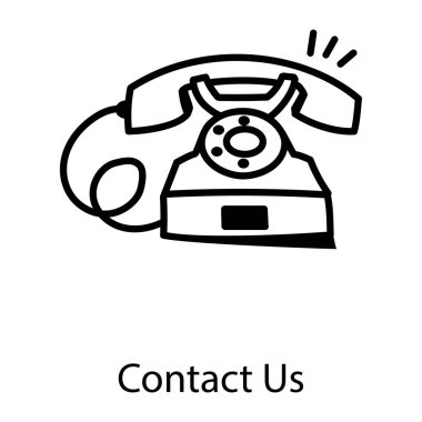 telefon düz vektör simgesi