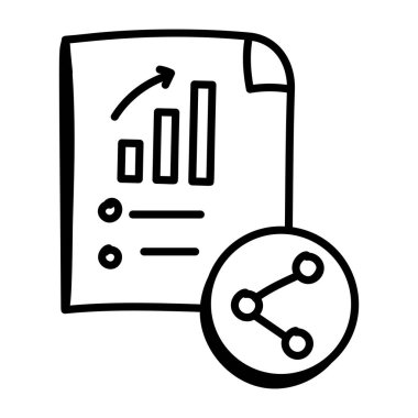 Analizler. Web simgesi basit illüstrasyon