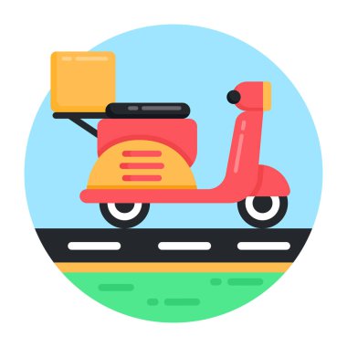 Mobilet. Web simgesi basit illüstrasyon