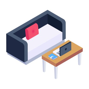 tablo web simgesi vektör illüstrasyonundaki dizüstü bilgisayar 