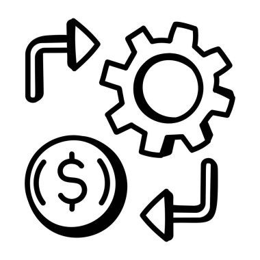 Ayarlama. Web simgesi basit tasarım