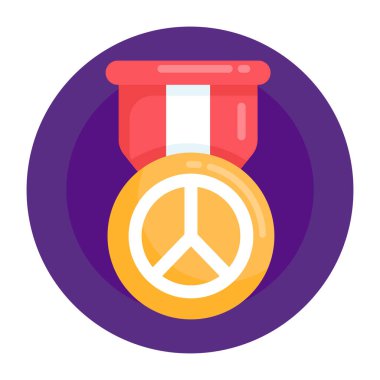 Saatli bir madalyanın resmi.