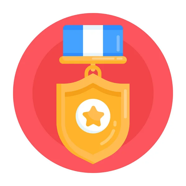 Medal Web Icon Simple Illustration — Stock Vector