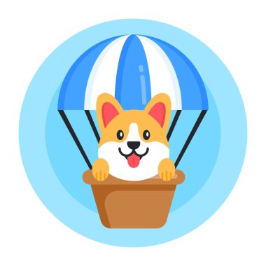 Şapkalı şirin kedi ve çay vektör çizimi tasarımı.