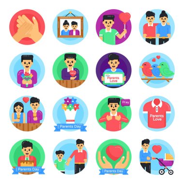 İlişkinin vektör çizimi ve bağış simgesi. İnternet için hastane ve tıbbi stok sembolü seti.