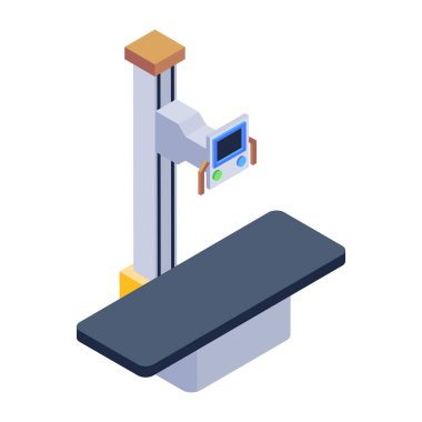 İzometrik 3d yazıcı simgesi. beyaz arkaplanda izole edilmiş web tasarımı için modern ofis vektör simgelerinin çizgi filmi