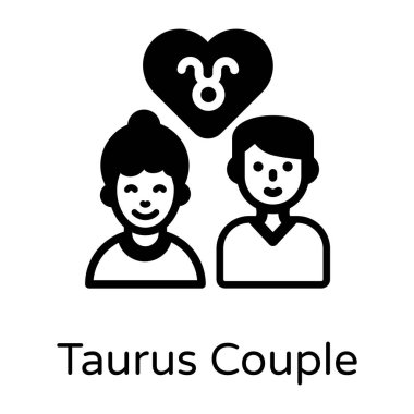 Kalp aşk vektörü simgesi olan birkaç arkadaş