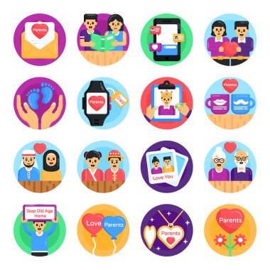 iş simgesi vektör illüstrasyonu