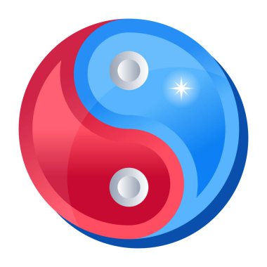 Yin yang uyum ve dengenin sembolü...