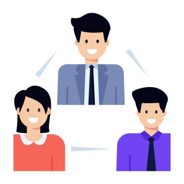 iş insanları ikon vektör illüstrasyon tasarımı