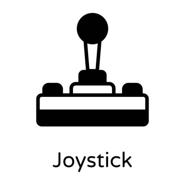 joystick web vektör simgesi 