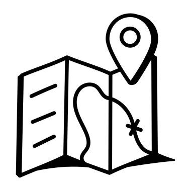 konum. Web simgesi basit illüstrasyon