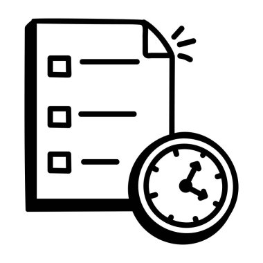 Zaman yönetimi. Basit tasarım