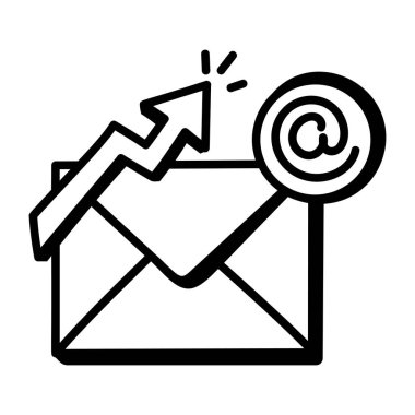 e- posta iletisi vektör illüstrasyonu