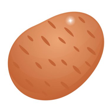 Patatesin vektör çizimi
