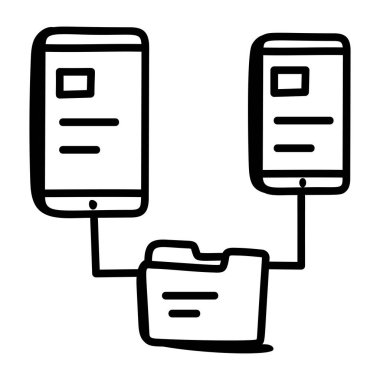 Modern b 'nin vektör illüstrasyonu eksik simgesi