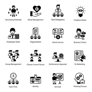 business web simgeleri vektör illüstrasyonu 