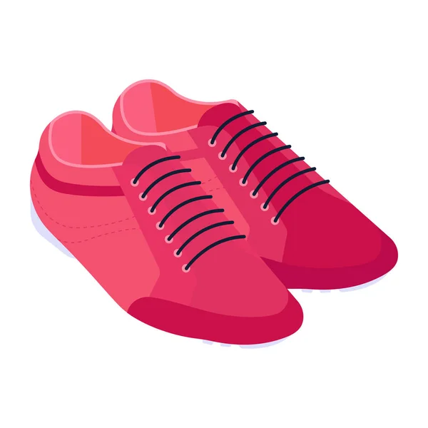 Illustration Vectorielle Une Paire Chaussures — Image vectorielle