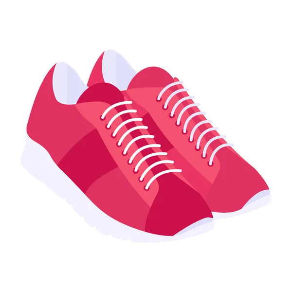 Illustration Vectorielle Une Icône Chaussure Baseball — Image vectorielle