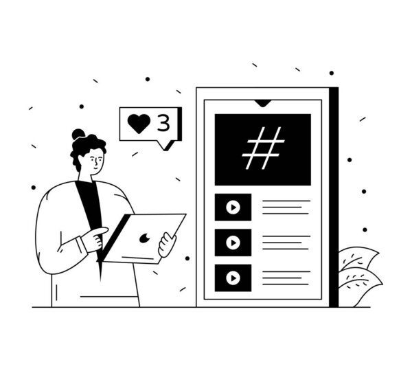 врач с дизайном векторной иллюстрации сердечного ритма