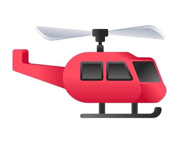 Icono Del Helicóptero Ilustración Simple Los Iconos Vectores Drones Para — Archivo Imágenes Vectoriales