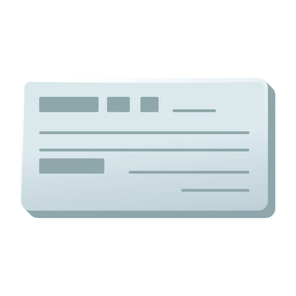 Cartão Crédito Ilustração Simples —  Vetores de Stock
