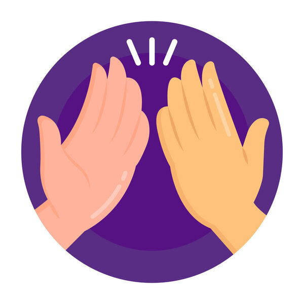 руки с перчатками и векторной иллюстрацией лака для ногтей