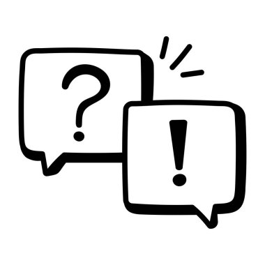 özet konuşma baloncukları vektör çizimi.