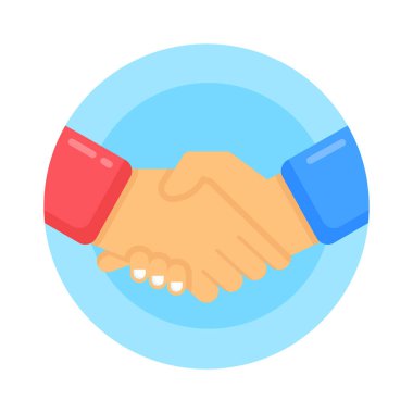 El sıkışma vektörü düz renk simgesi