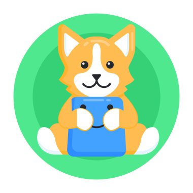 kedili kitap, vektör illüstrasyonu