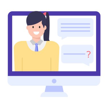 İnternet sohbeti. Basit tasarım