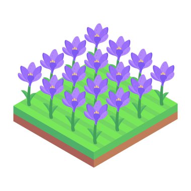 güzel çiçek vektör illüstrasyonu