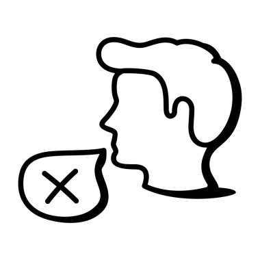 Maskeli bir kadının vektör çizimi