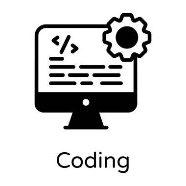 bilgisayar, kodlama, geliştirme, optimizasyon, yönetim, hizmetler, hizmet, vektör illüstrasyonu