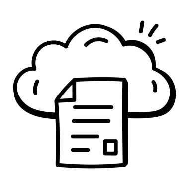 Bulut hesaplama. Web simgesi