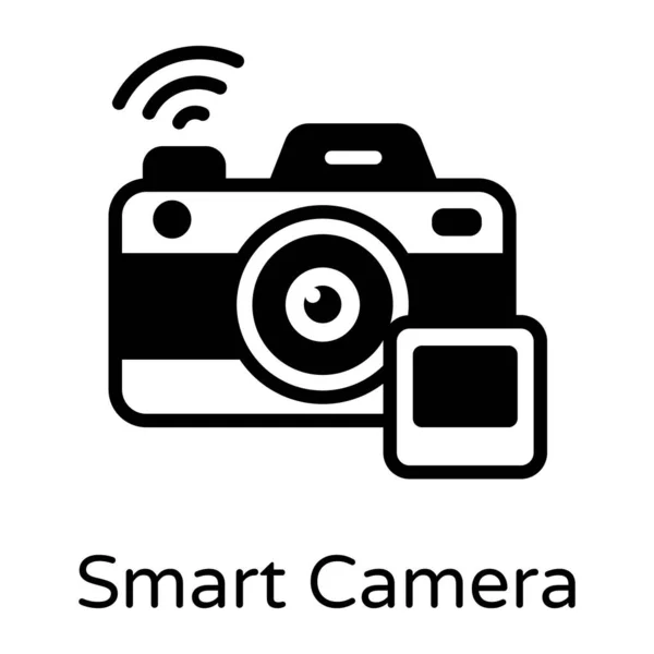 Εικονίδιο Κάμερας Επίπεδη Σχεδίαση — Διανυσματικό Αρχείο