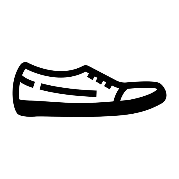 Shoes Web Icon Simple Illustration — Stock Vector