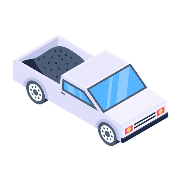 Pictogram Auto Ongeluk Isometrisch Van Taxi Van Vector Pictogrammen Voor — Stockvector
