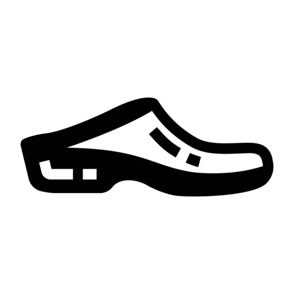 Chaussure Icône Web Illustration Simple — Image vectorielle