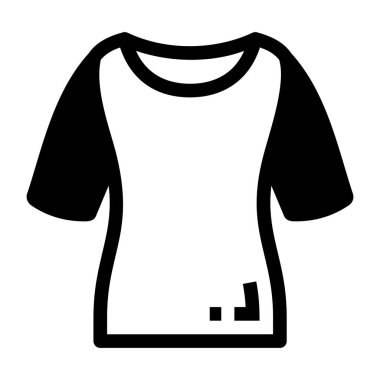 Gömlek. Web simgesi basit illüstrasyon